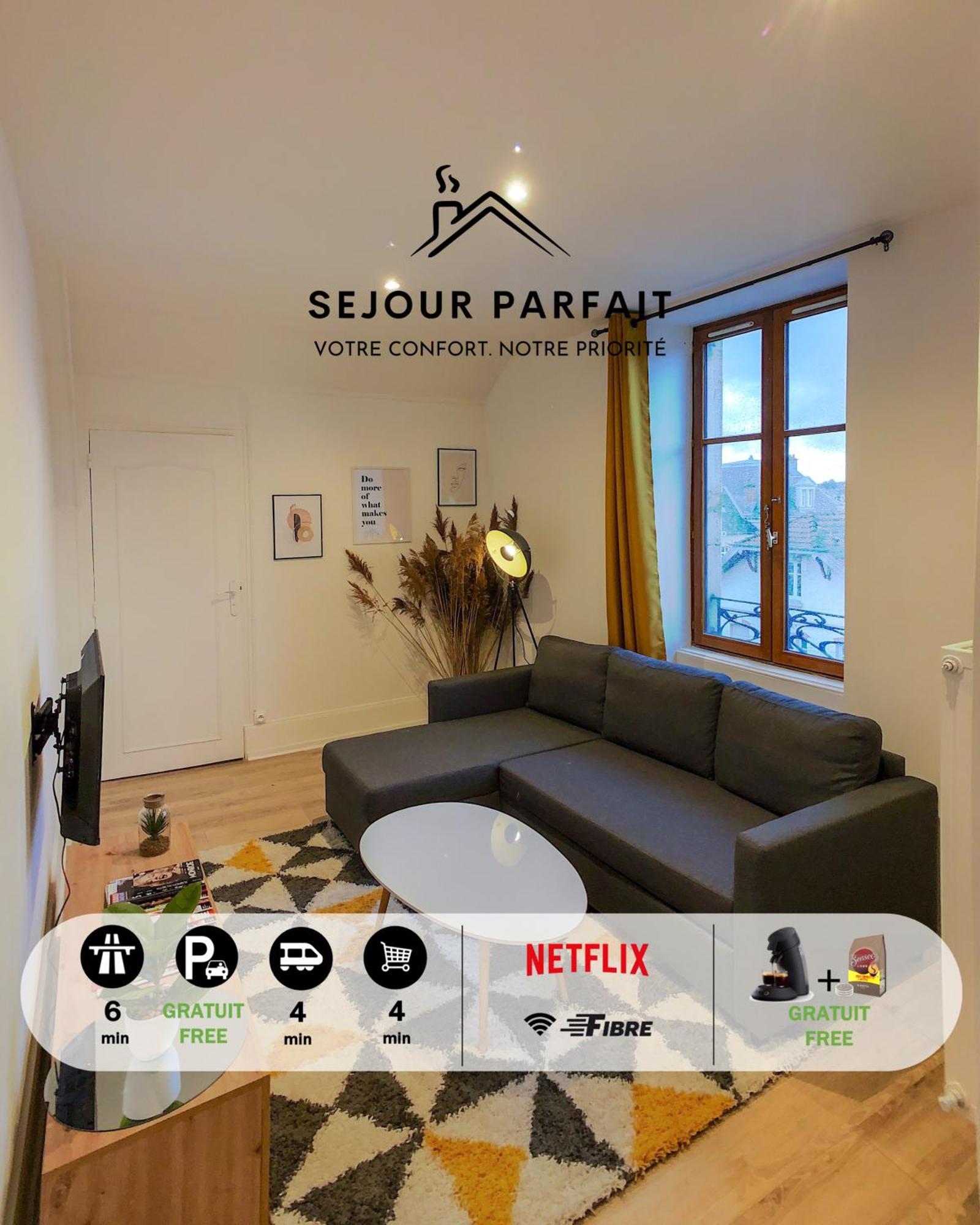 Appart'Hôtel Le Strasbourg - RENOVÉ, CALME ET NETFLIX Belfort Extérieur photo